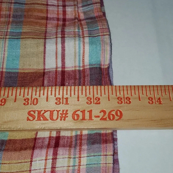 Talbots Men's 100% Linen Short Sleeve Shirt, Size XL - Picture 13 of 13